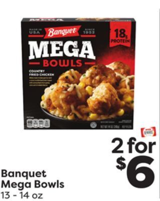 Weis Markets Banquet mega bowls offer