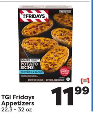 Weis Markets Tgi fridays appetizers offer