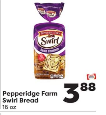 Weis Markets Pepperidge farm swirl bread offer