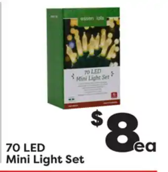 Weis Markets 70 led mini light set offer