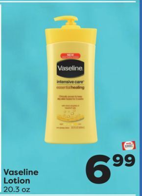 Weis Markets Vaseline lotion offer