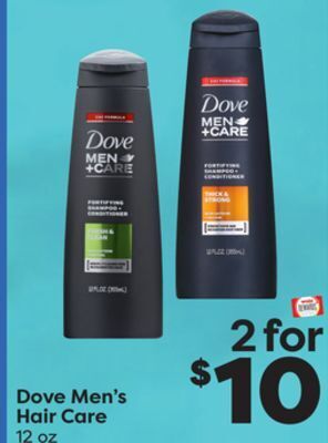 Weis Markets Dove men's hair care offer