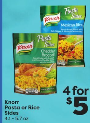 Weis Markets Knorr pasta or rice sides offer