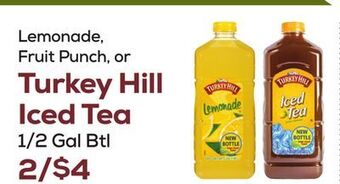 DeCicco & Sons Turkey hill iced tea offer