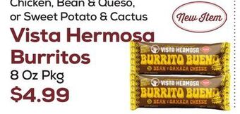 DeCicco & Sons Vista hermosa burritos offer
