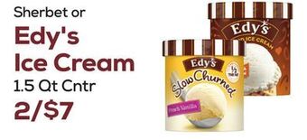 DeCicco & Sons Edy's ice cream offer