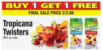 King Kullen Tropicana twisters offer