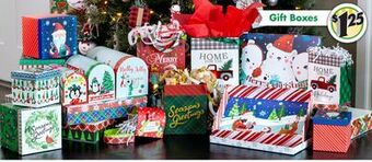 Dollar Tree Gift boxes offer