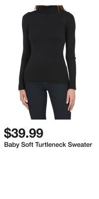 TJ Maxx Baby soft turtleneck sweater offer