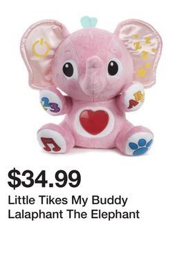 Kmart Little tikes my buddy lalaphant the elephant offer