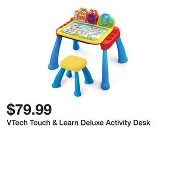 Kmart Vtech touch & learn deluxe activity desk offer