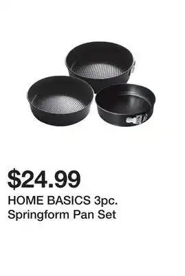 Kmart Home basics 3pc. springform pan set offer