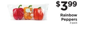ShopRite Rainbow peppers offer