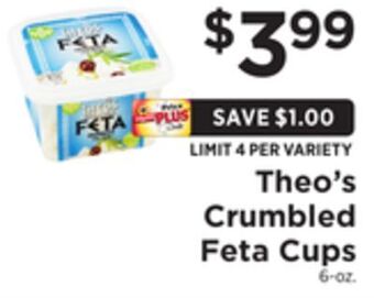 ShopRite Crumbled feta cups offer