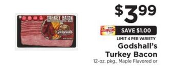 ShopRite Turkey bacon offer