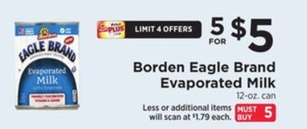 ShopRite Eagle brand evaporated milk offer