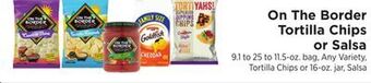 ShopRite Tortilla chips or salsa offer