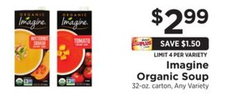 ShopRite Organic soup offer