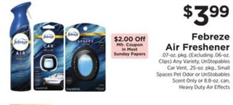ShopRite Air freshener offer