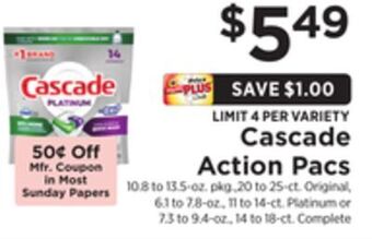ShopRite Action pacs offer