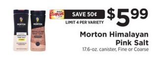 ShopRite Himalayan pink salt offer