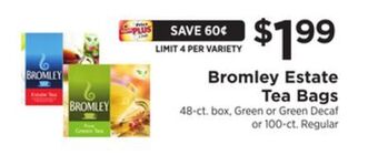 ShopRite Estate tea bags offer
