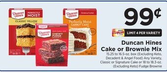 ShopRite Cake or brownie mix offer