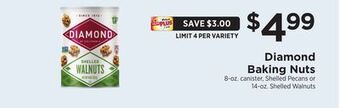 ShopRite Baking nuts offer