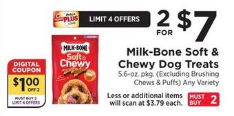 ShopRite Soft & chewy dog treats offer