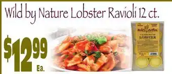 Wild By Nature Wild by nature lobster ravioli offer