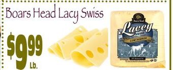 Wild By Nature Boars head lacy swiss offer