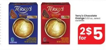 Albertsons Terry's Chocolate Orange offer