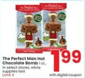 Albertsons The Perfect Man Hot Chocolate Bomb 1 ct. offer