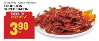 Food Lion Food Lion Sliced Bacon 16 oz. offer