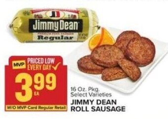 Food Lion Jimmy Dean Roll Sausage 16 oz. offer
