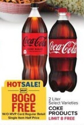 Food Lion Coke Products 2 Liter offer