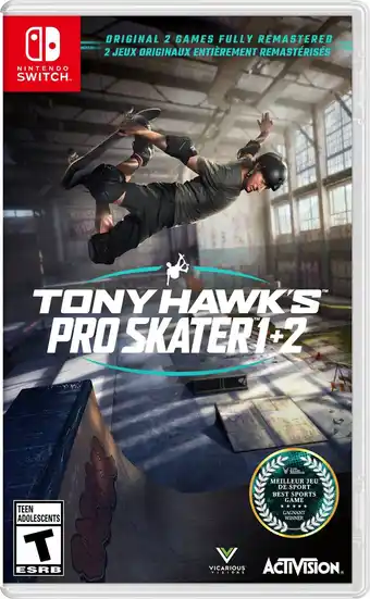 Best Buy Tony hawk pro skater 1+2 - nintendo switch offer