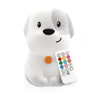 Best Buy Lumipets led kids’ night light puppy lamp with remote - white offer