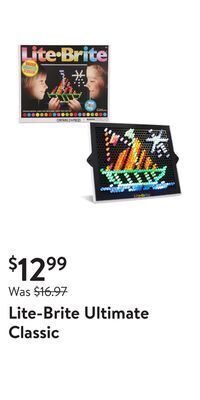 Walmart Lite-brite ultimate classic offer