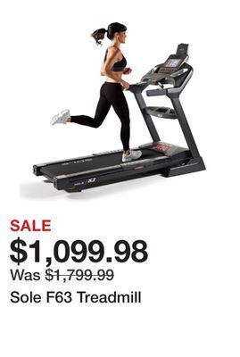 Dick's Sporting Goods Sole f63 treadmill offer