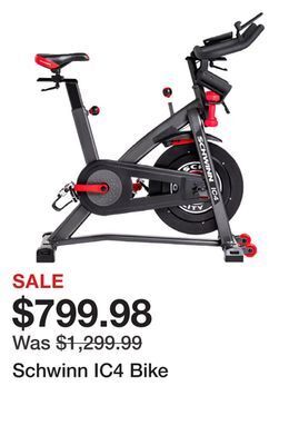Dick's Sporting Goods Schwinn ic4 bike offer