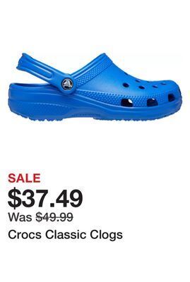 Dick's Sporting Goods Crocs classic clogs offer