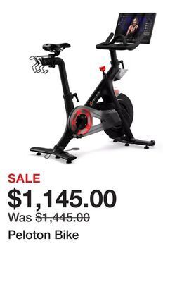 Dick's Sporting Goods Peloton bike offer