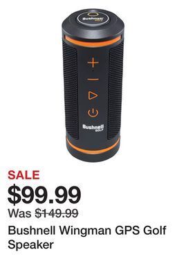 Dick's Sporting Goods Bushnell wingman gps golf speaker offer