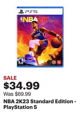 Best Buy Nba 2k23 standard edition - playstation 5 offer