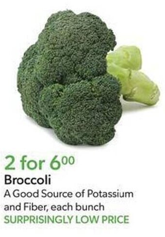 Publix Broccoli offer