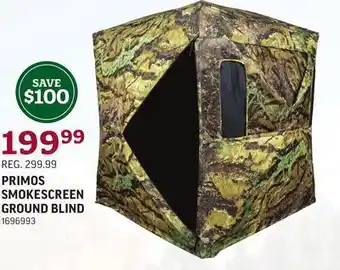 Sportsman's Warehouse Primos smokescreen ground blind offer