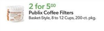 Publix Publix Coffee Filters offer
