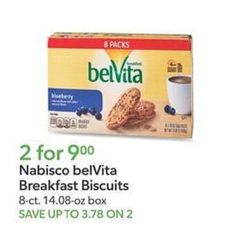 Publix Nabisco belVita Breakfast Biscuits offer