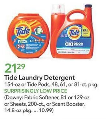Publix Tide Laundry Detergent offer